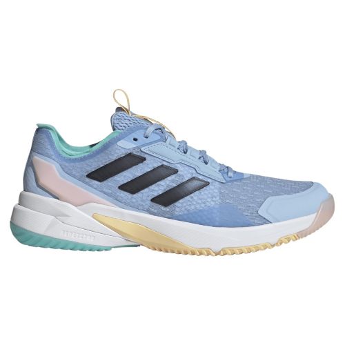 シャンティ adidas Women's Court Team Bounce 2.0 Volleyball Shoes