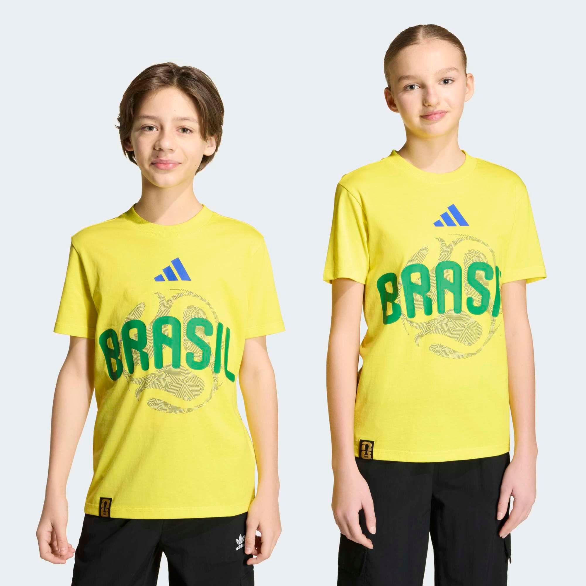adidas Youth FIFA World Cup 26 Brazil Graphic T-Shirt