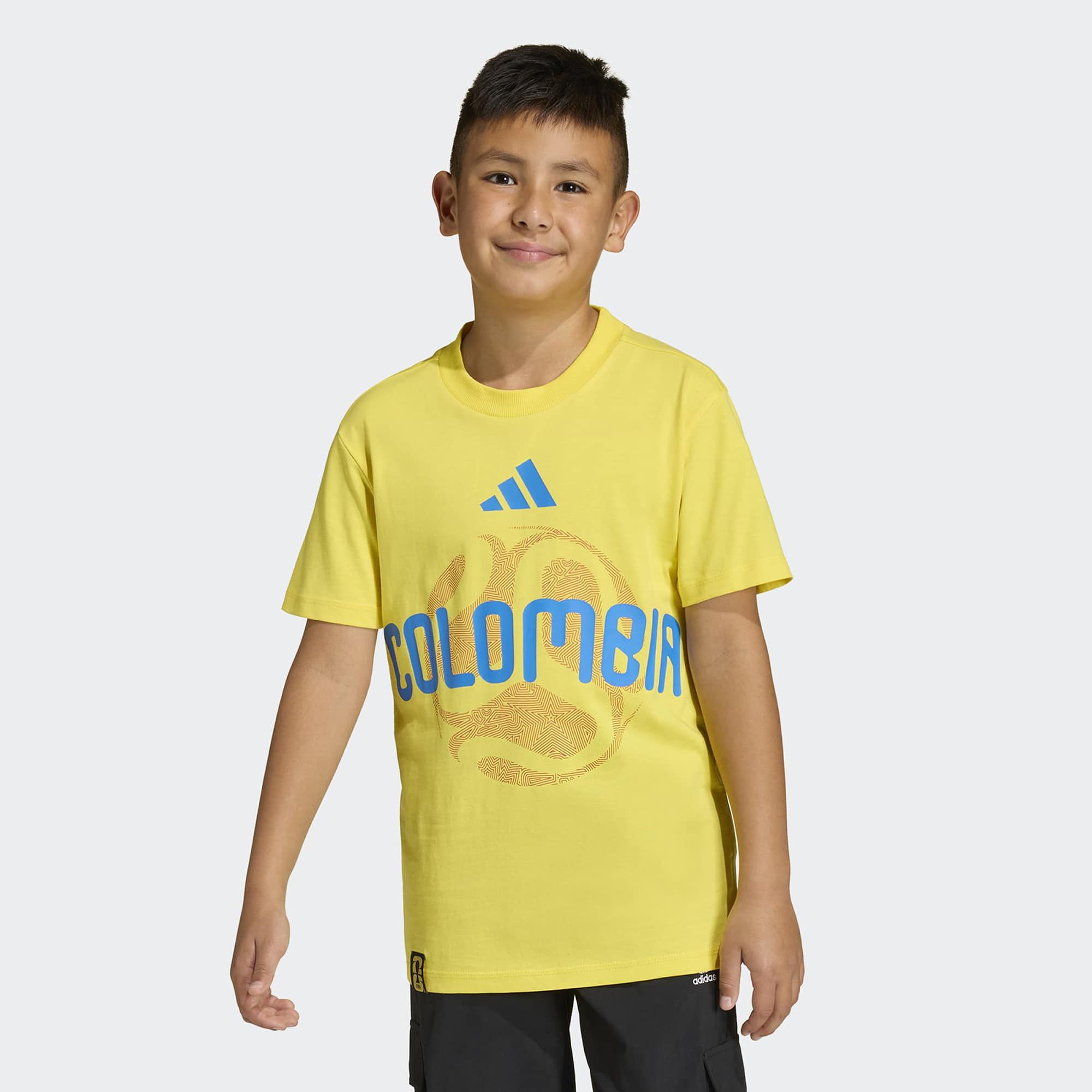 adidas Youth FIFA World Cup 26 Columbia Graphic T-Shirt