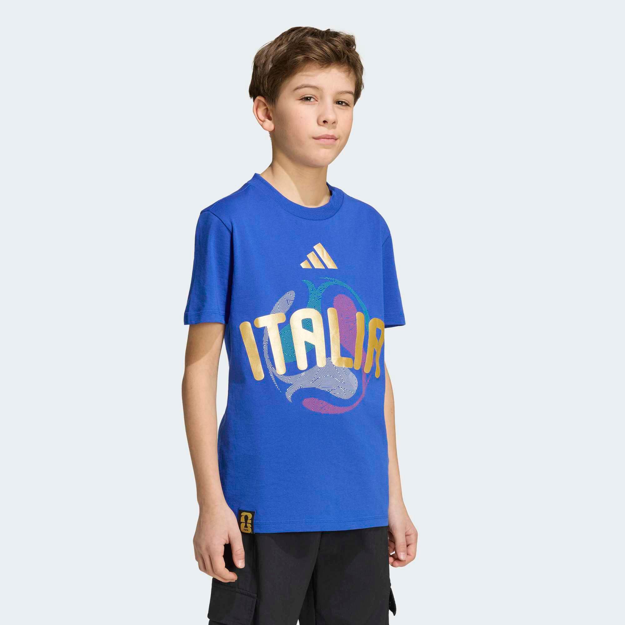 adidas Youth FIFA World Cup 26 Italy Graphic T-Shirt