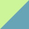 Neon Yellow/Aqua