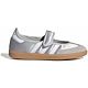 Silver Metallic/White