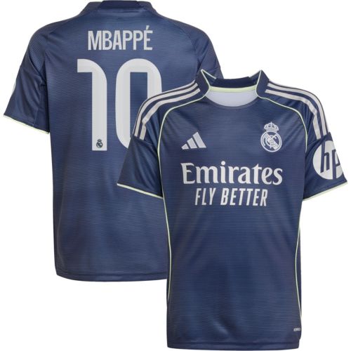adidas Youth Real Madrid Jude Bellingham #5 2025 Blue