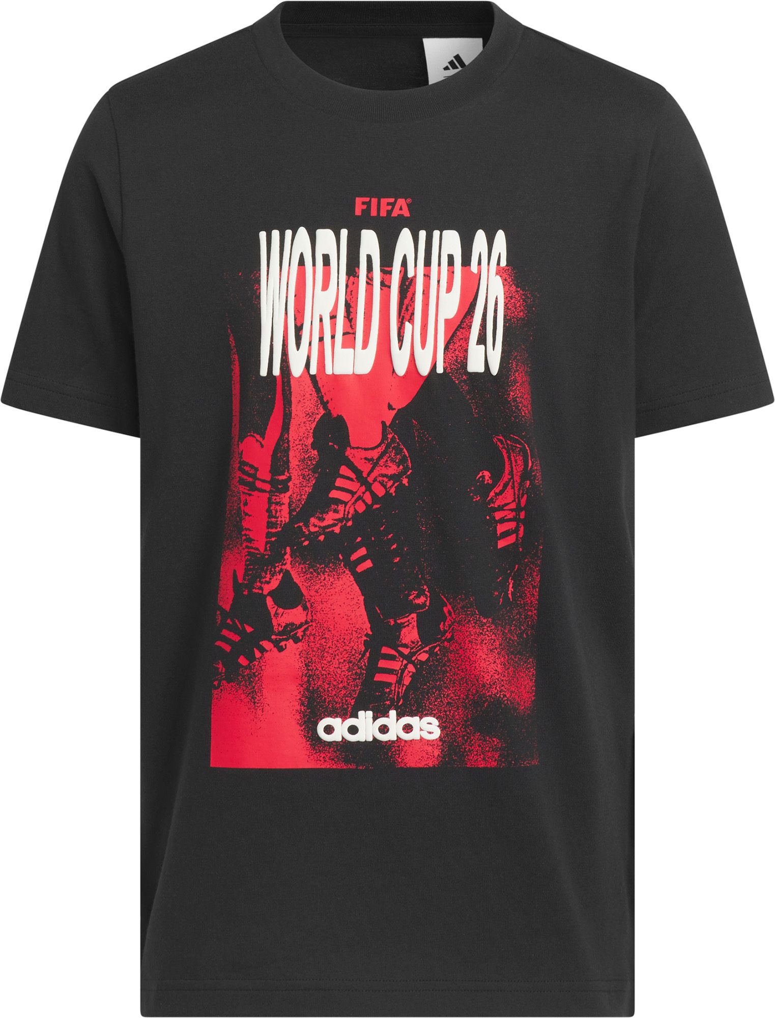 adidas Youth FIFA World Cup 2026 Black T-Shirt