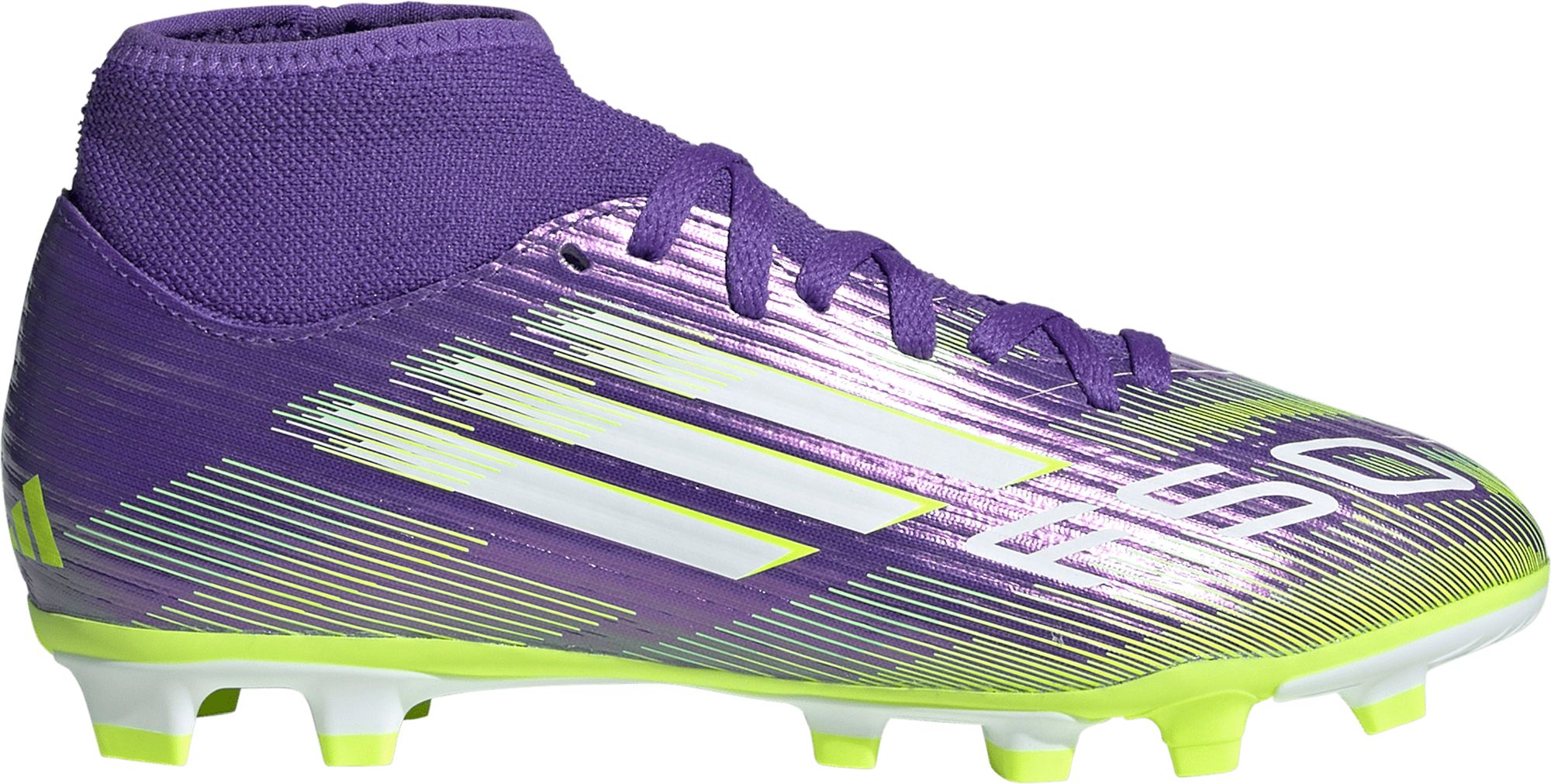 adidas Kids' F50 Club FG/ MG Mid Soccer Cleats