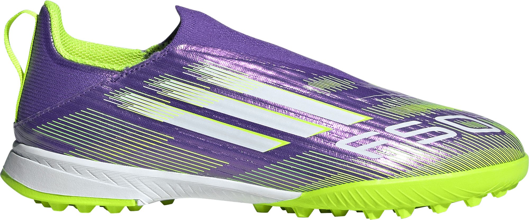 adidas Kids' F50 League Laceless Turf Soccer Cleats