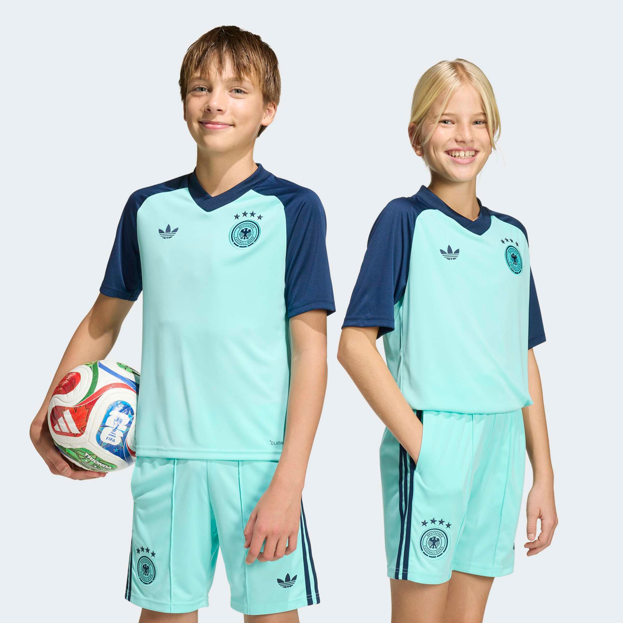 adidas Youth Germany 2026 Away Prematch Jersey