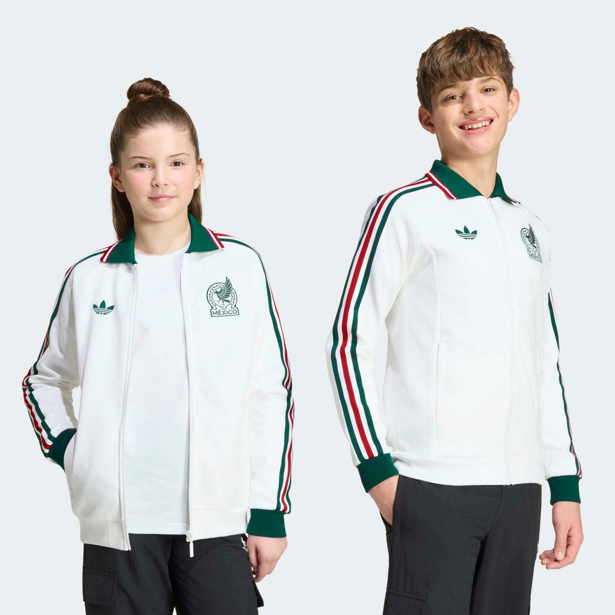 adidas Youth Mexico 2026 Away Prematch Anthem Jacket