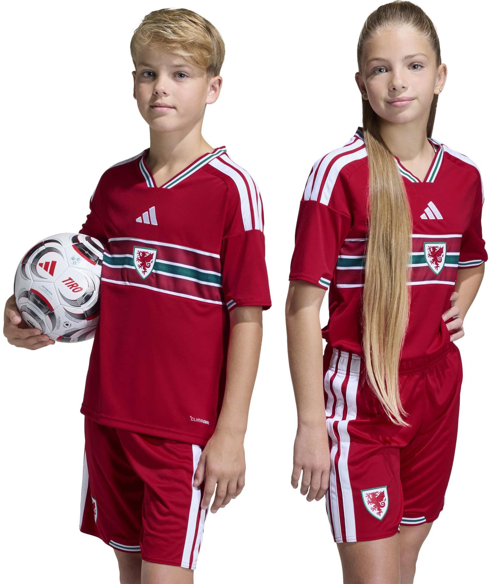 adidas Youth Wales 2026 Home Replica Jersey
