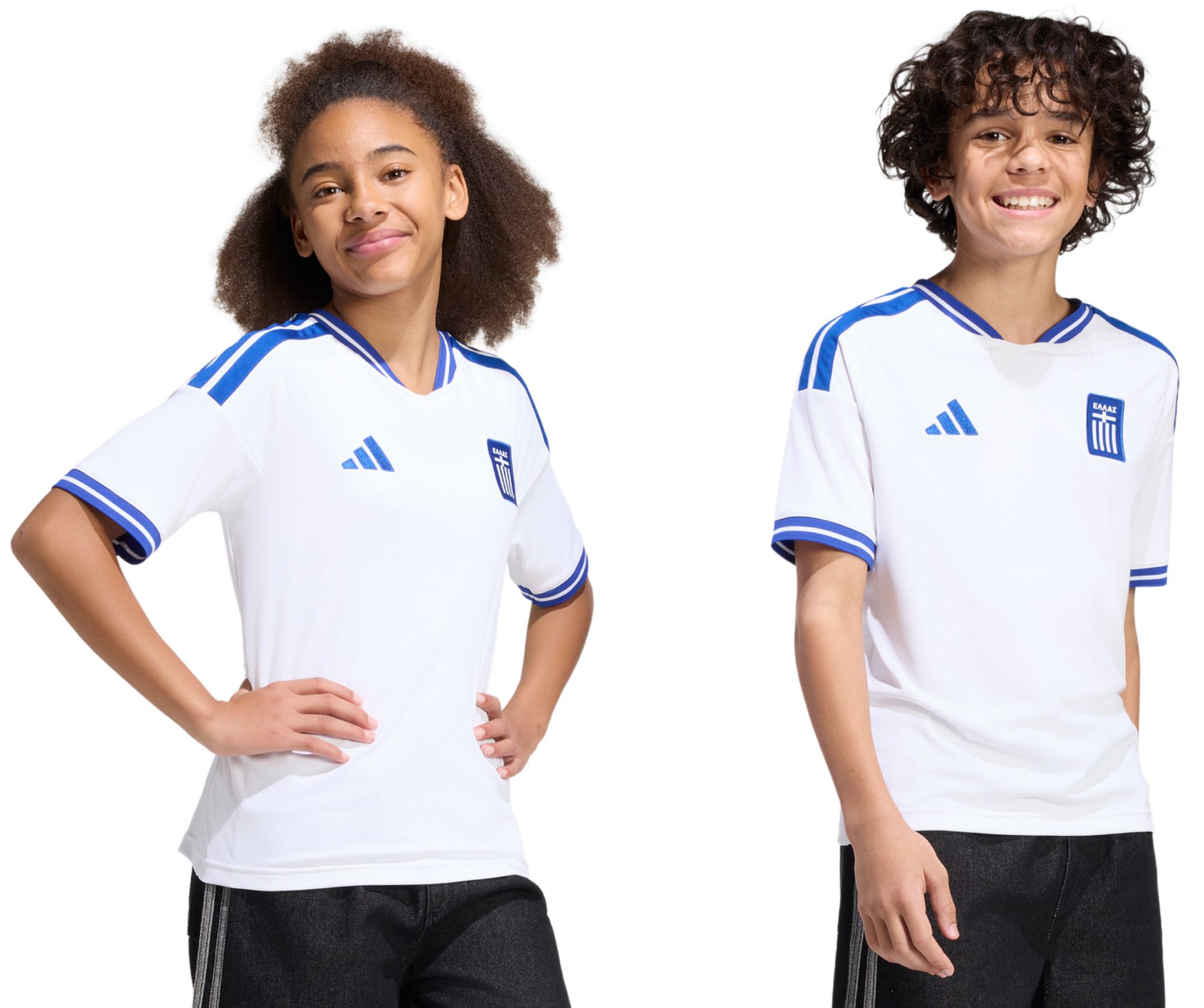 adidas Youth Greece 2026 Home Replica Jersey