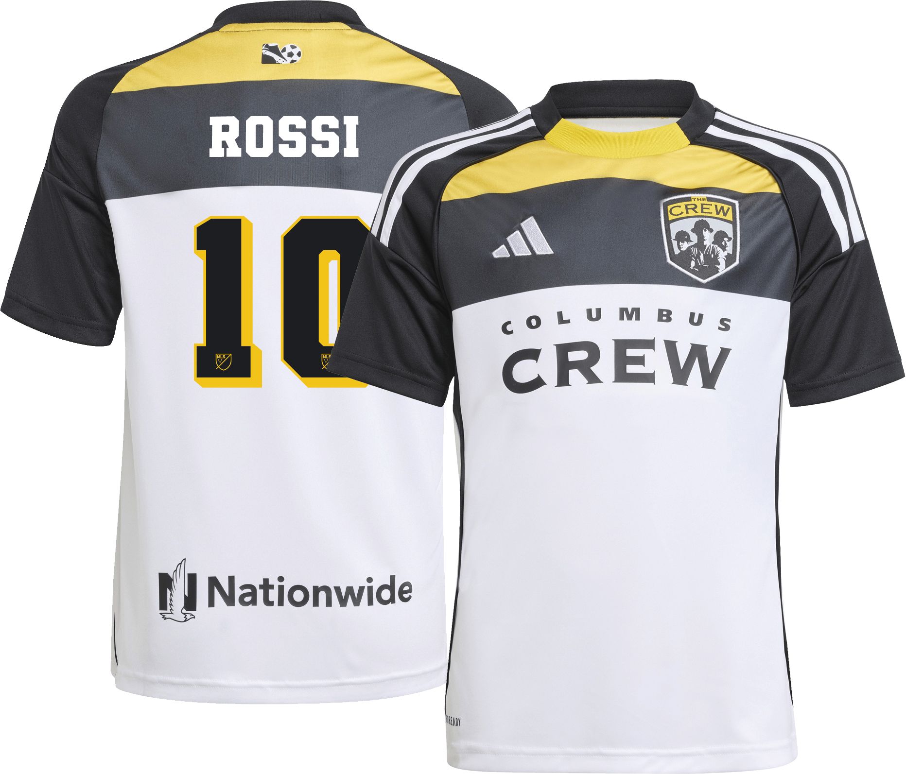 adidas Youth Columbus Crew Diego Rossi #10 2025 Third Replica Jersey