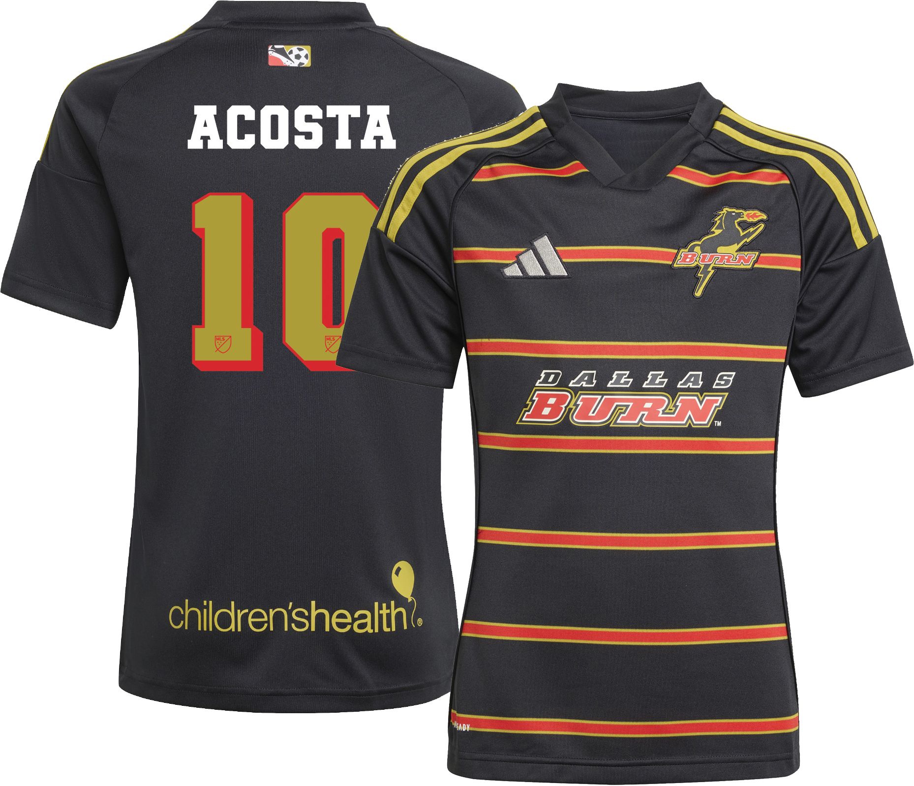 adidas Youth FC Dallas Luciano Acosta #10 2025 Third Replica Jersey