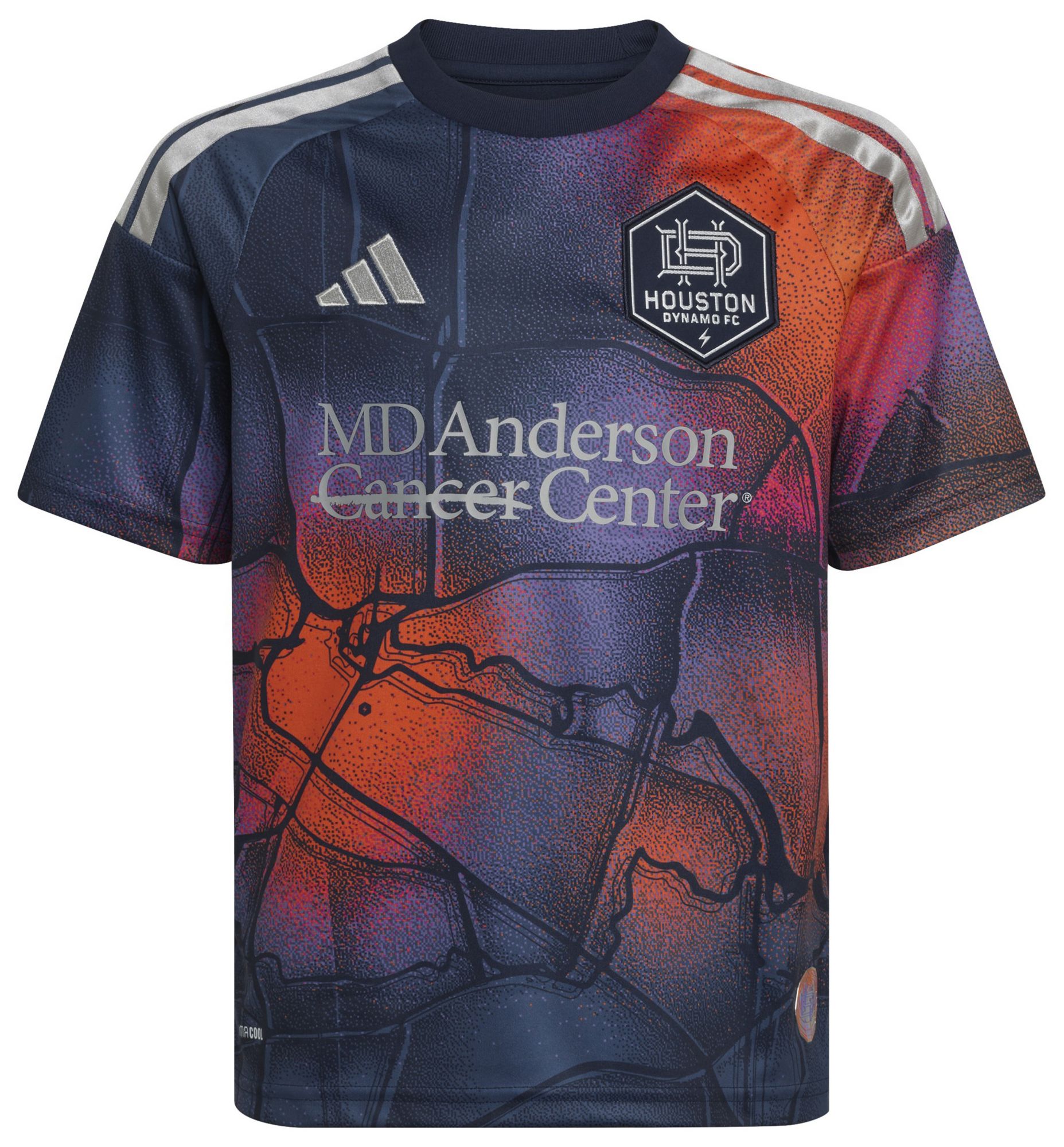 adidas Youth Houston Dynamo 2026 Secondary Replica 'Mission Control' Jersey