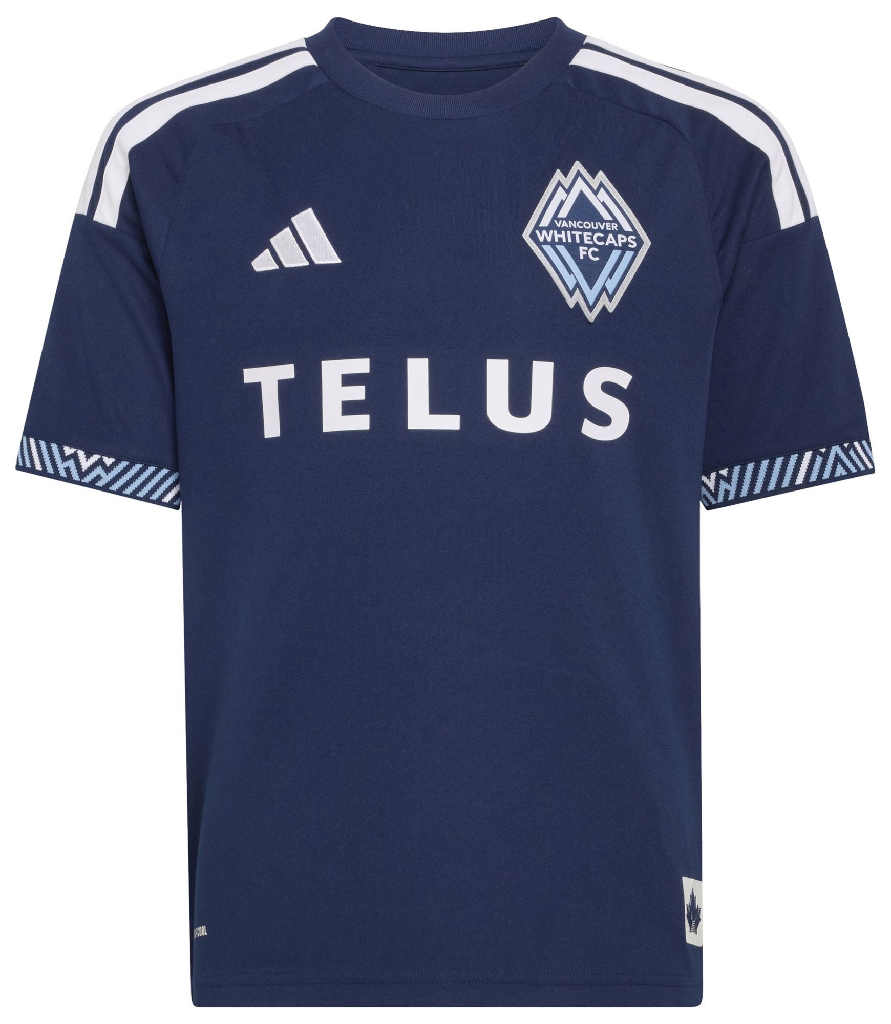 adidas Youth Vancouver Whitecaps 2026 Secondary Replica 'The Coastal Jersey'