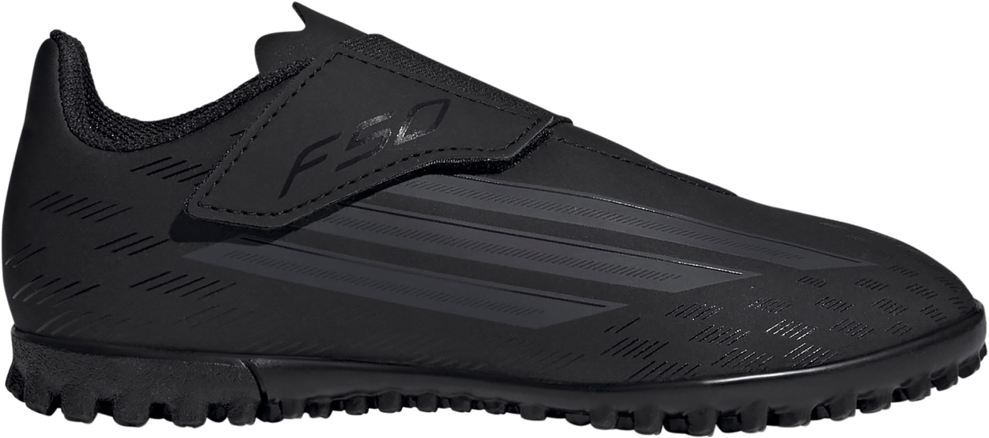 adidas Kids' F50 Club Velcro Turf Soccer Cleats