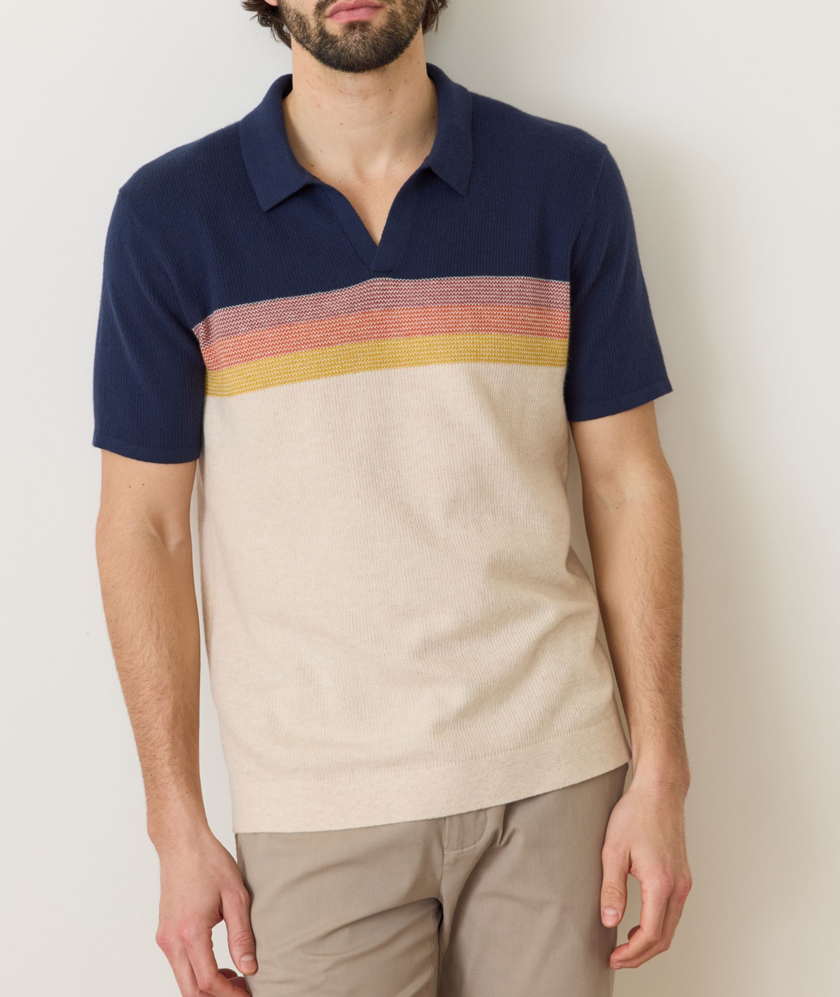 Navy/Cream