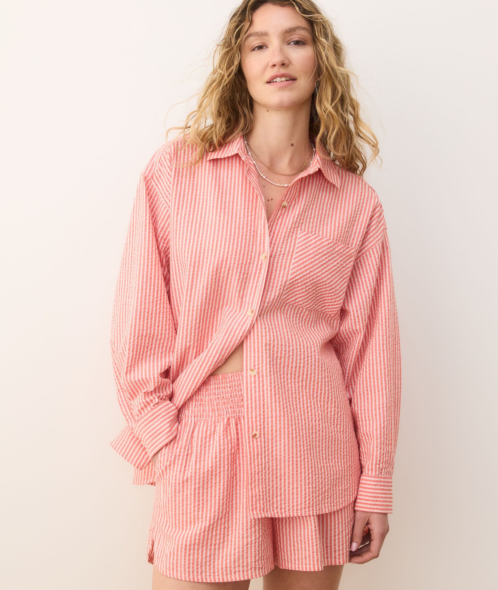 Hibiscus/Sand Stripe