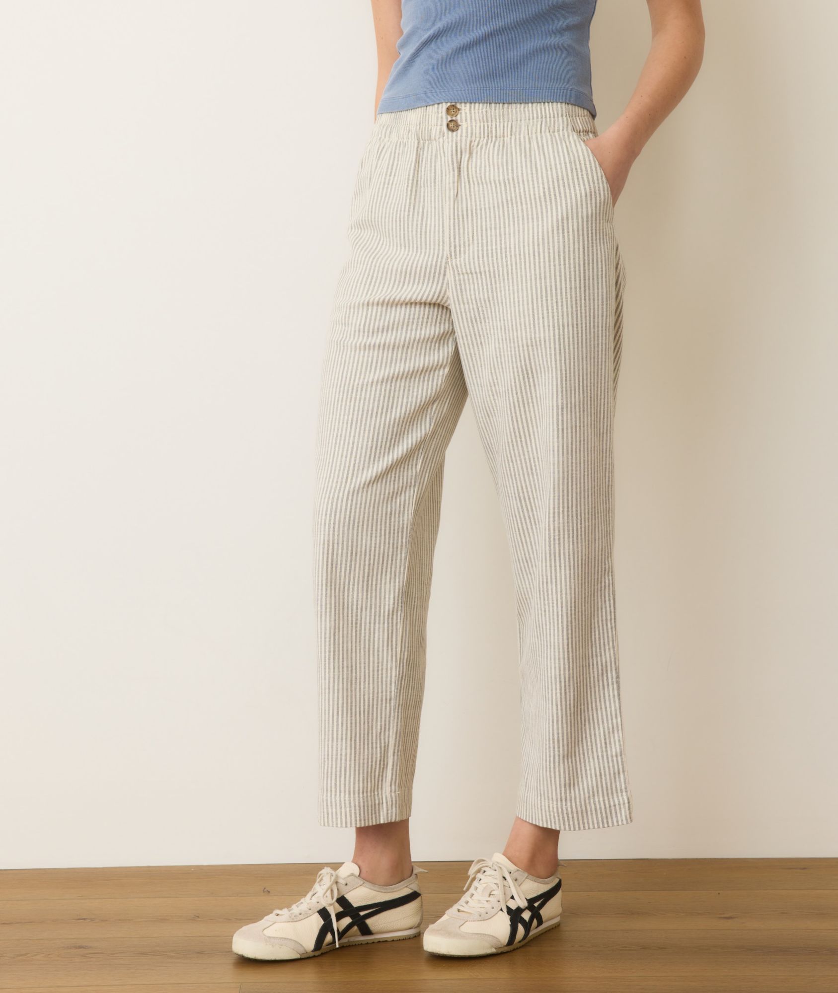 Cream/Shadow Stripe