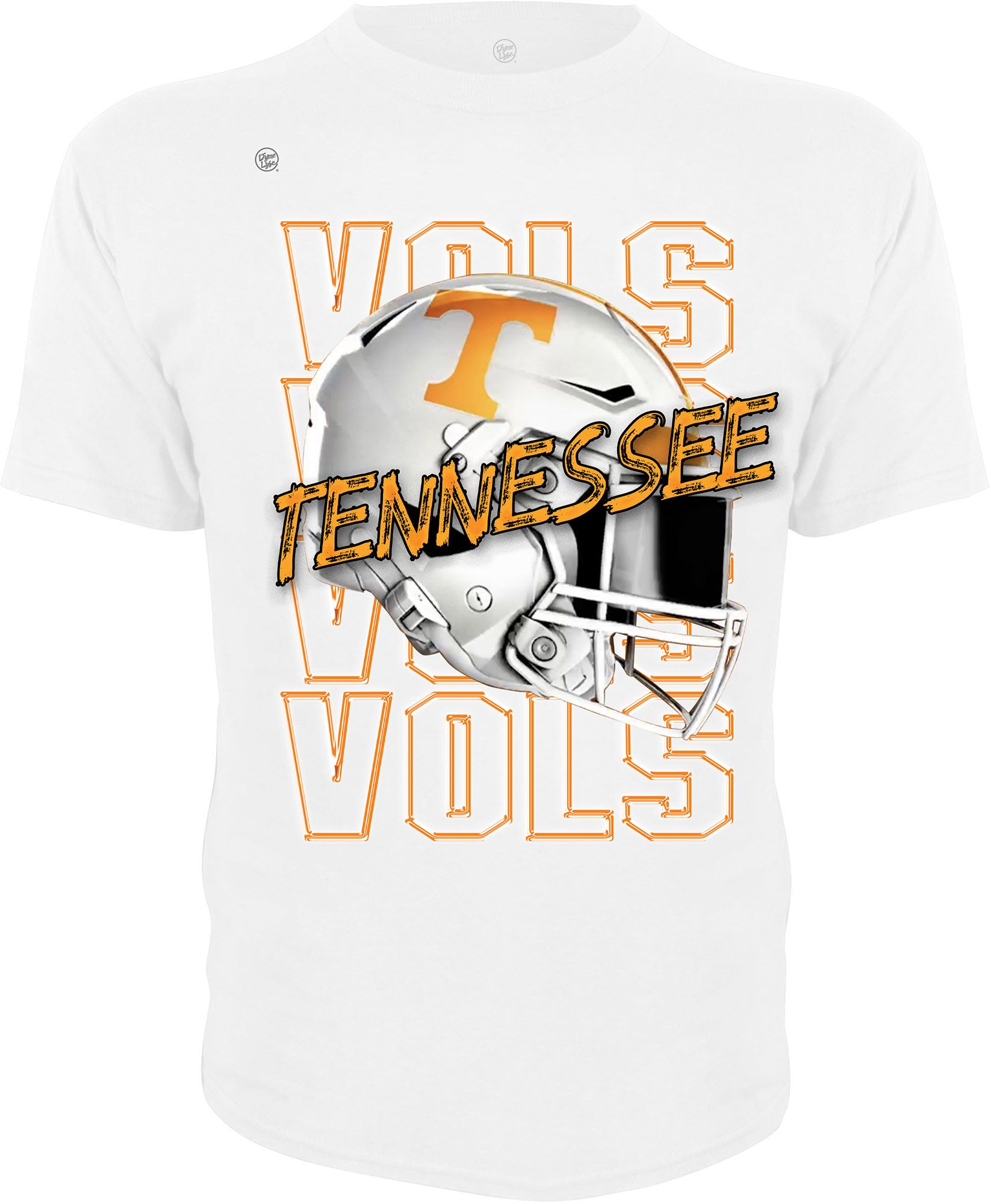 Dyme Lyfe Youth Tennessee Volunteers White Crew Neck Short Sleeve T-Shirt