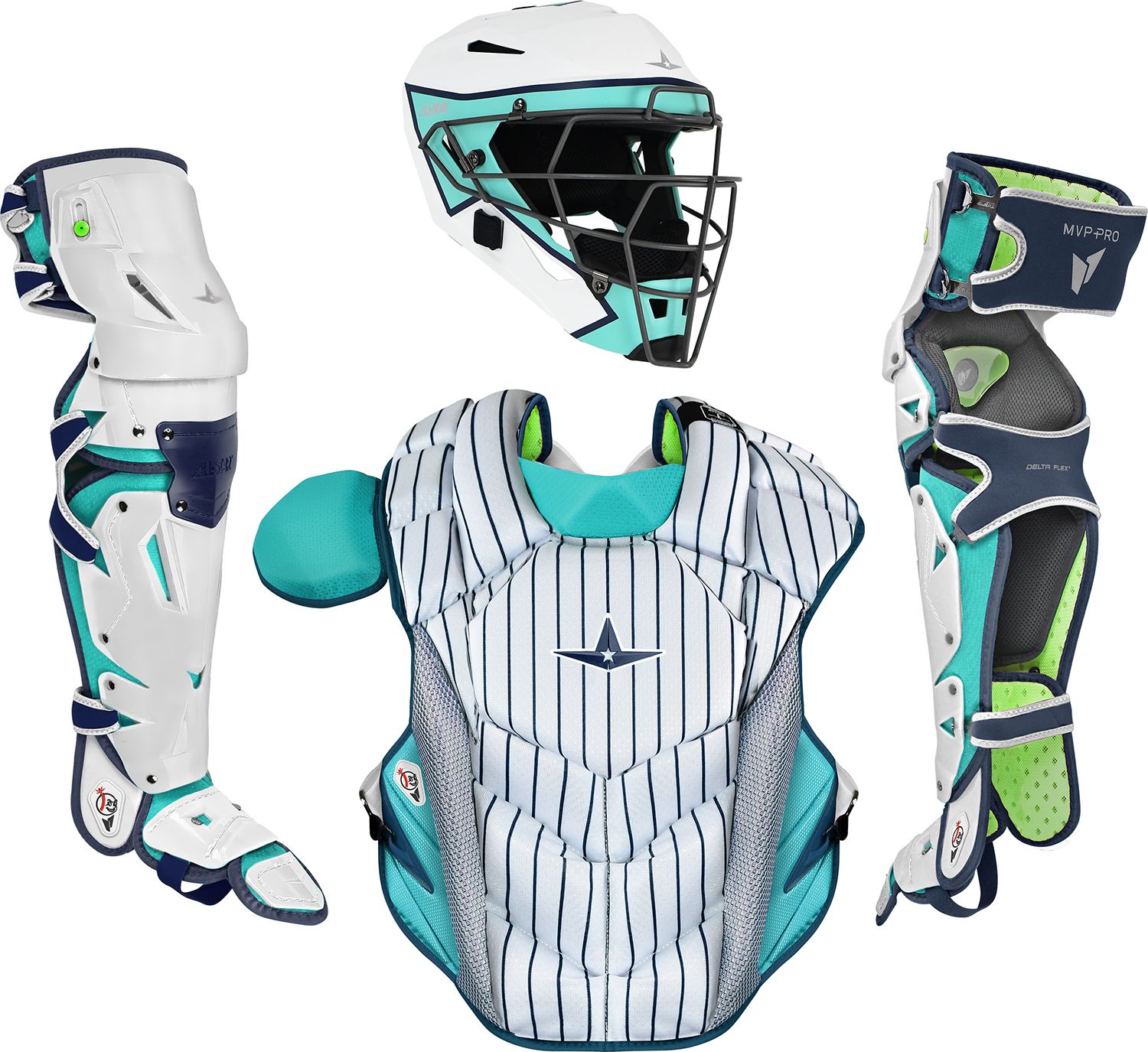 All-Star Adult MVP Pro Short Fuse Series Catcher's Set