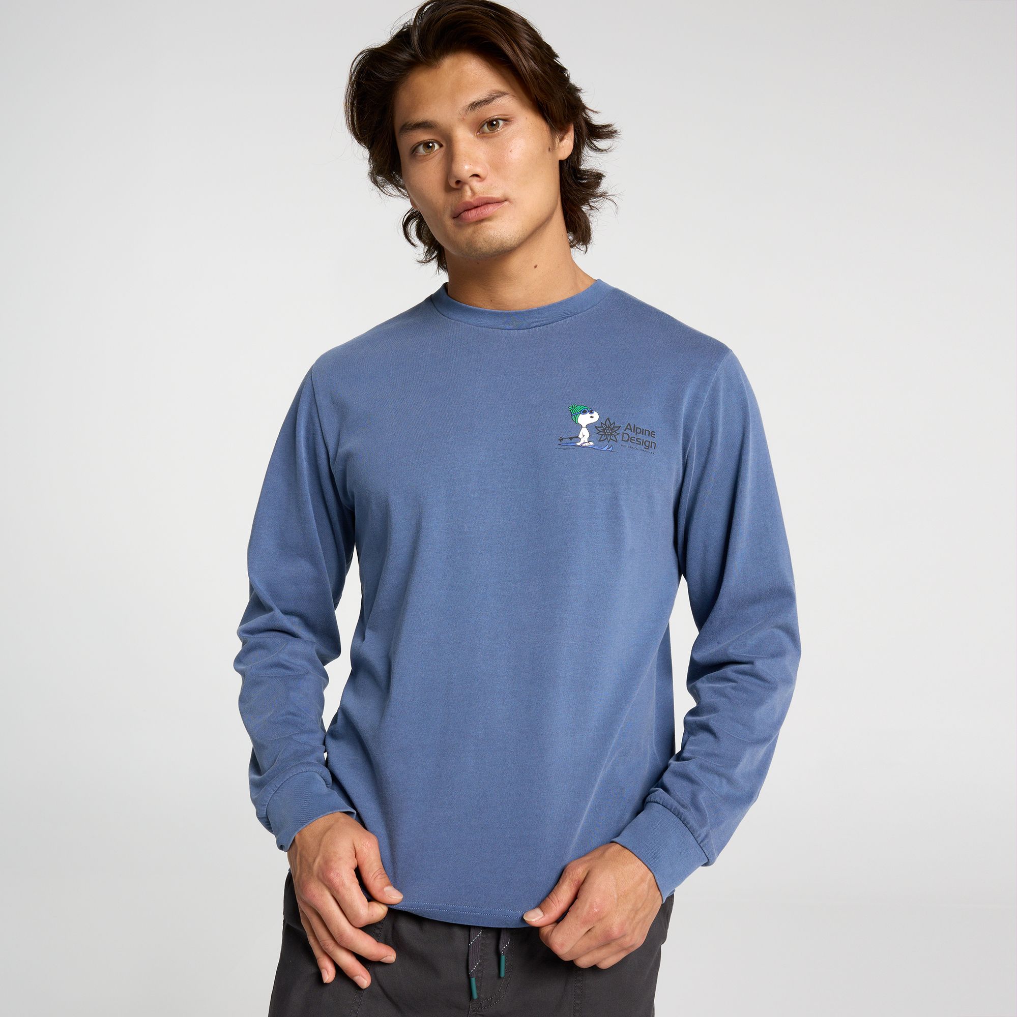 Alpine Design Men's Hike Peanuts Long Sleeve Tee