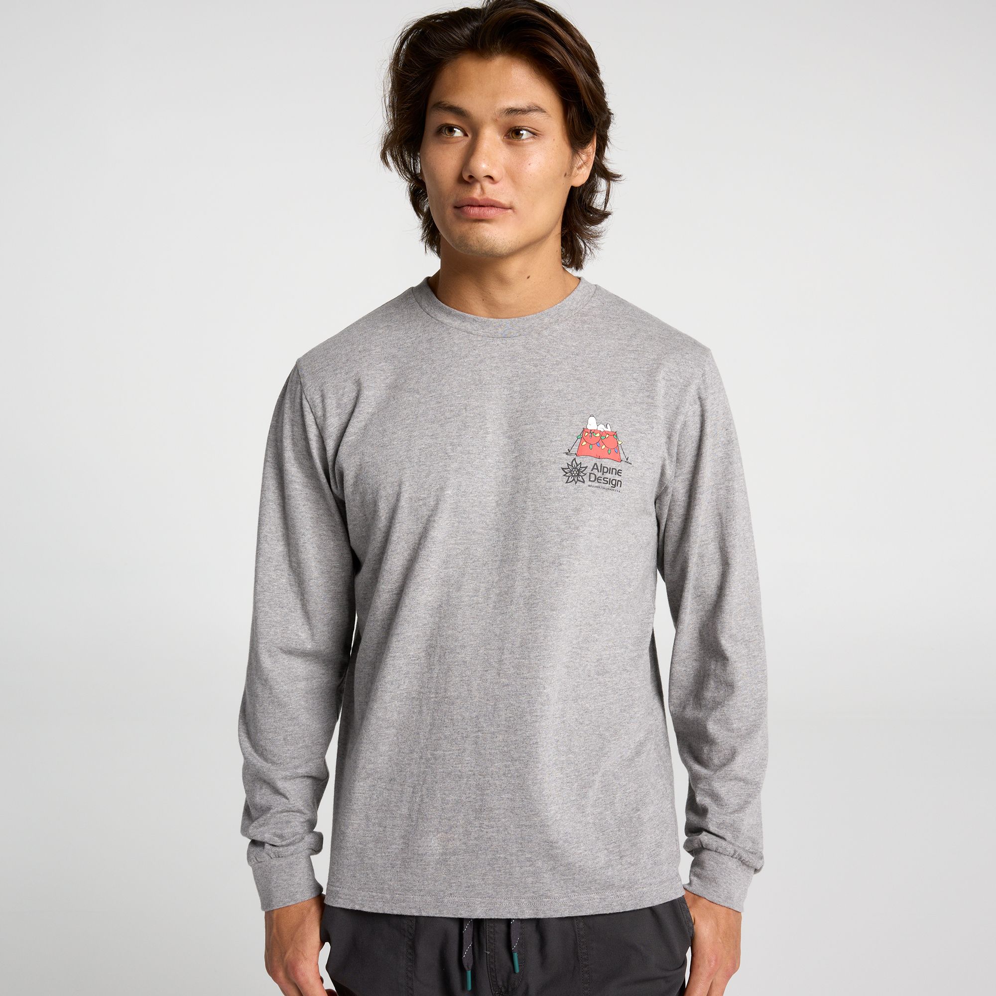 Alpine Design Men's Hike Peanuts Long Sleeve Tee