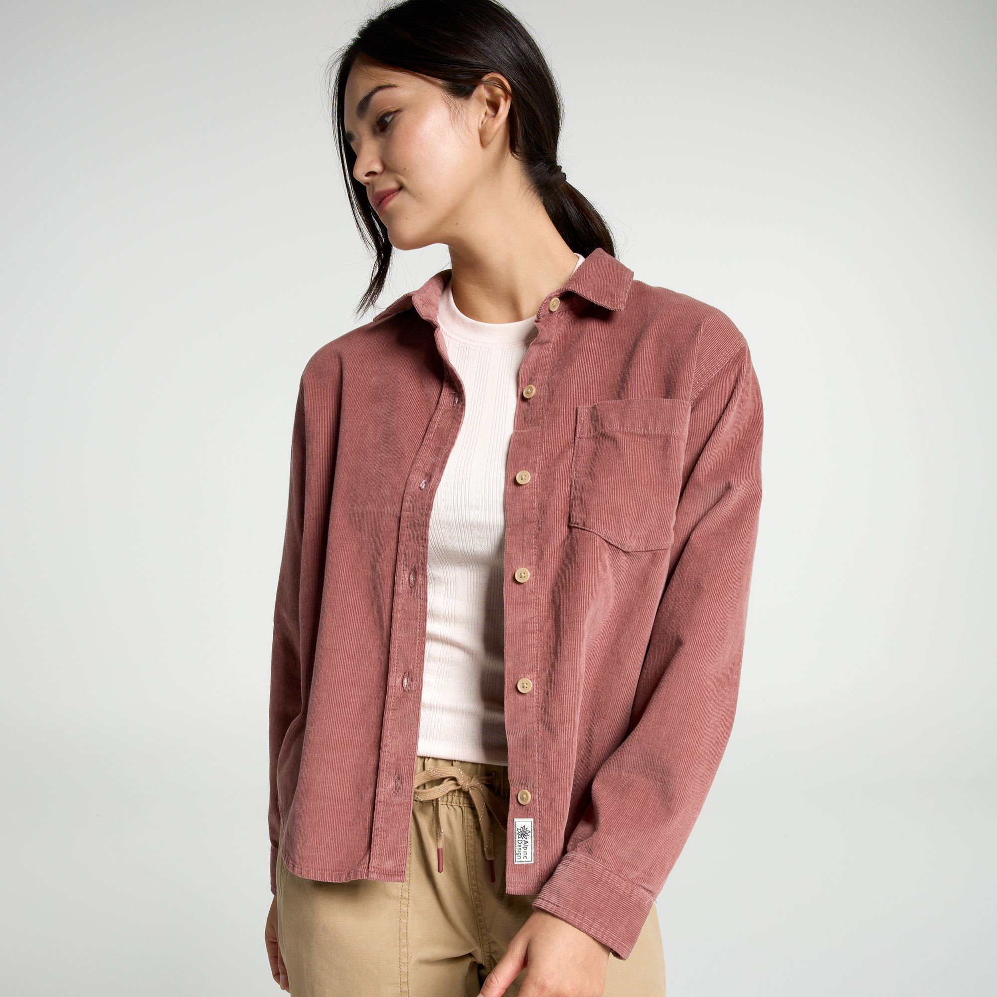 Alpine Design Women's Corduroy Shirt