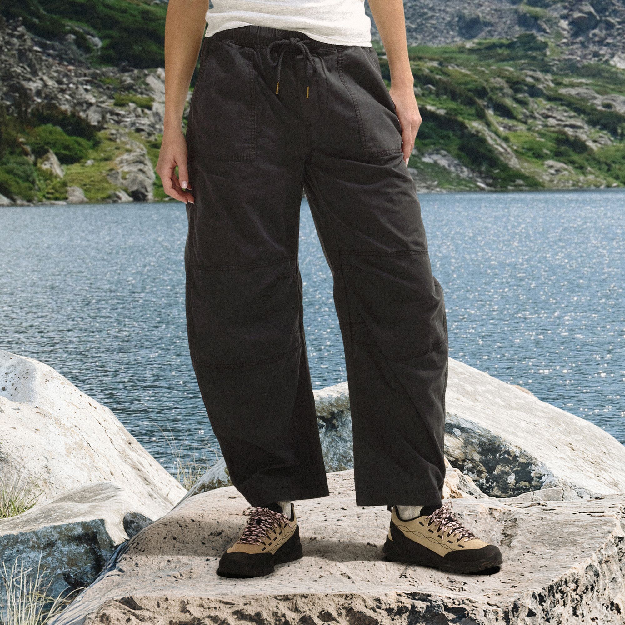 Alpine Design Women's Lightweight Poplin Barrel Pant
