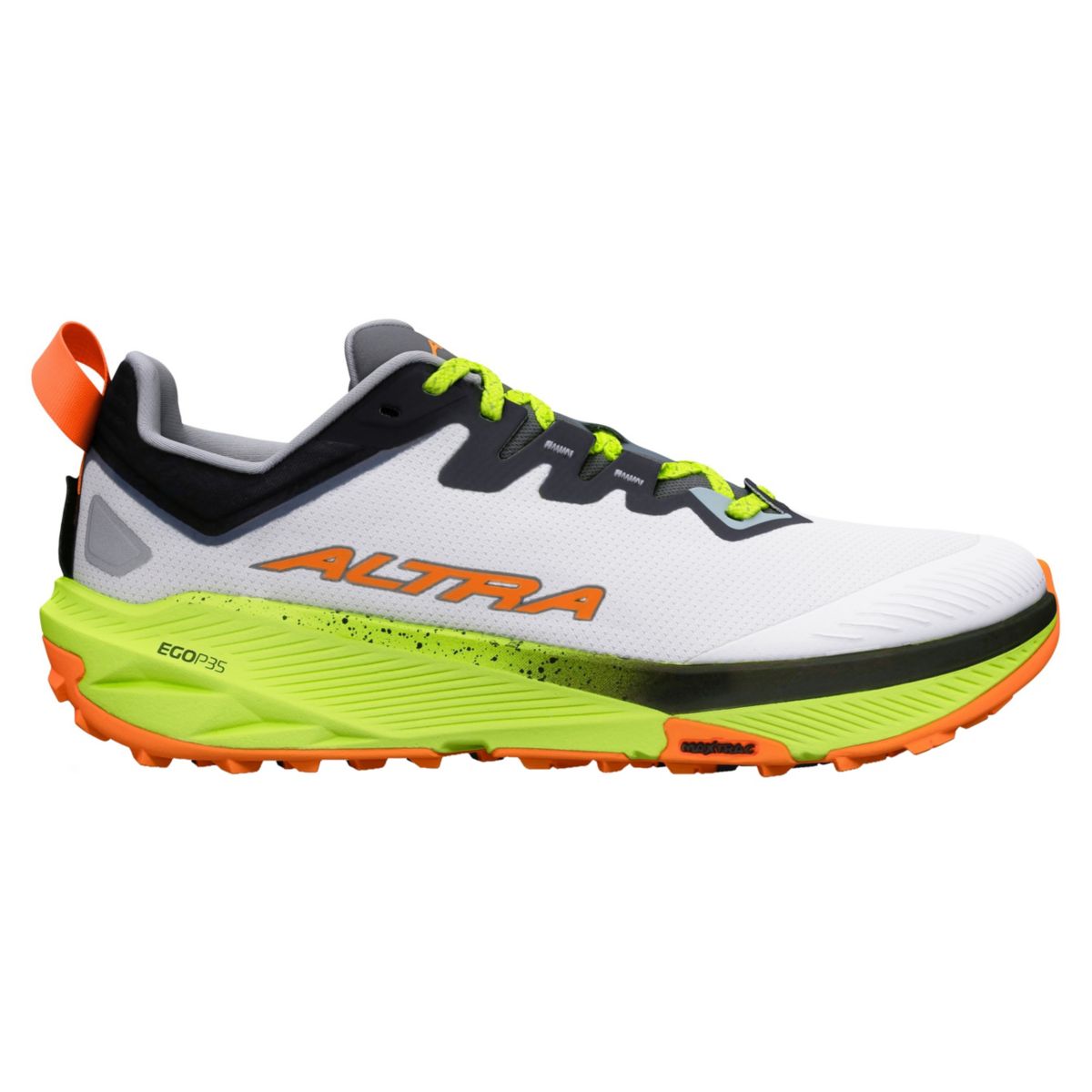 Hoka Speedgoat 7 Trail Shoes - Dark Green/Gray/White with Orange Accent Women main image 2