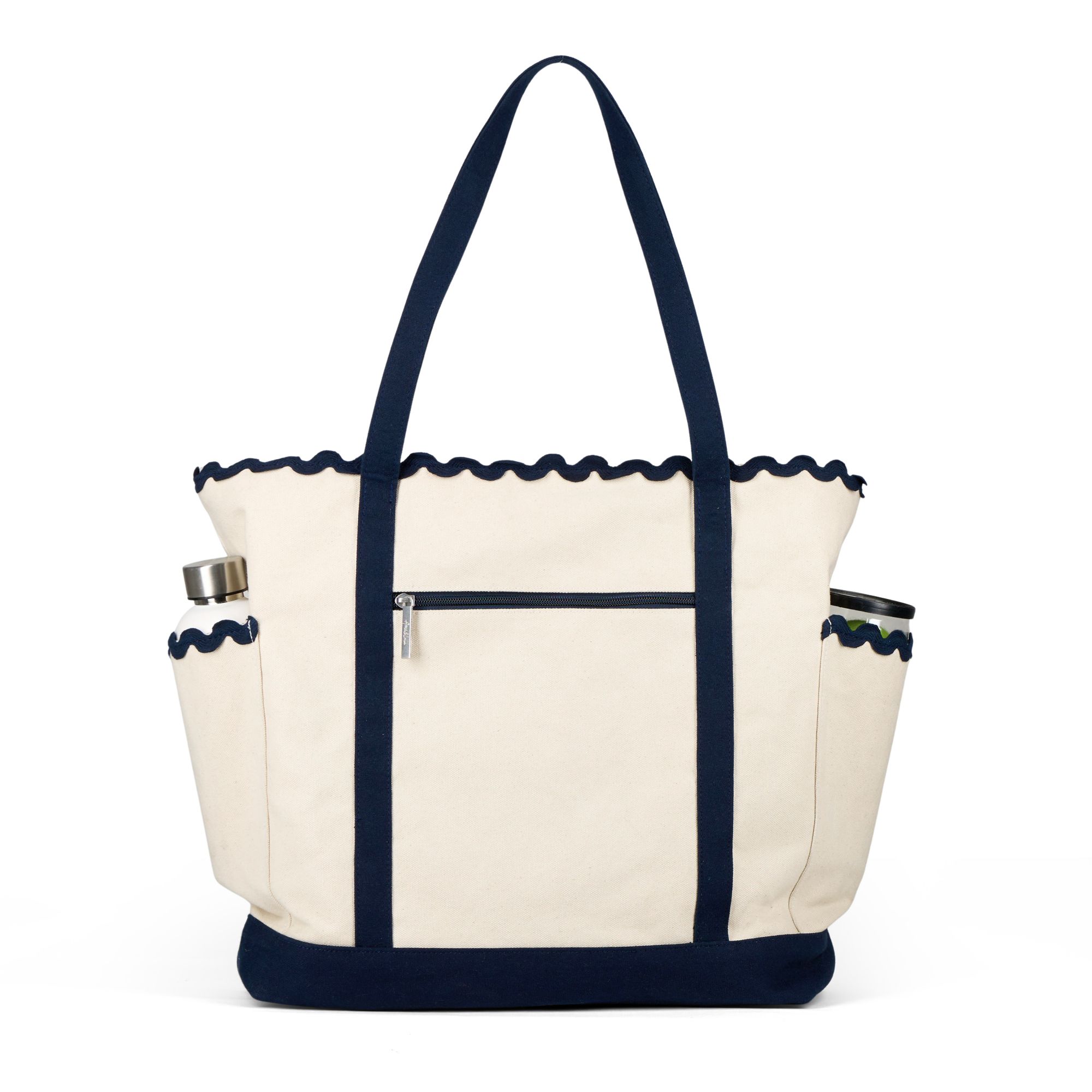Ame &amp; Lulu Scalloped Tennis Tote