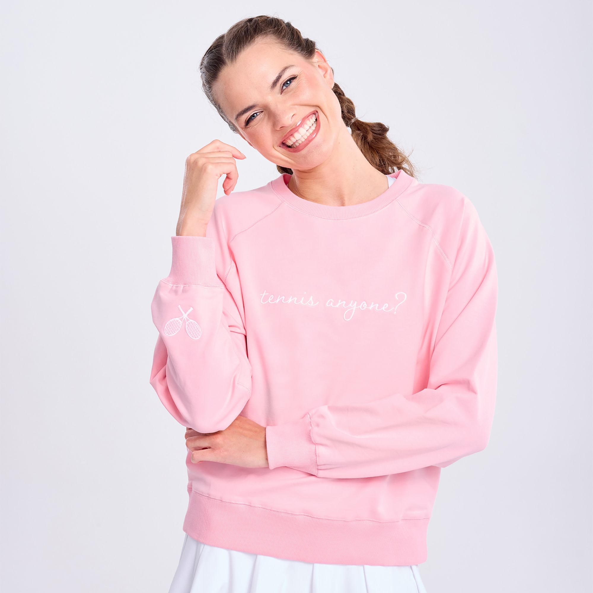 Ame and Lulu Women's Love All Tennis Sweatshirt