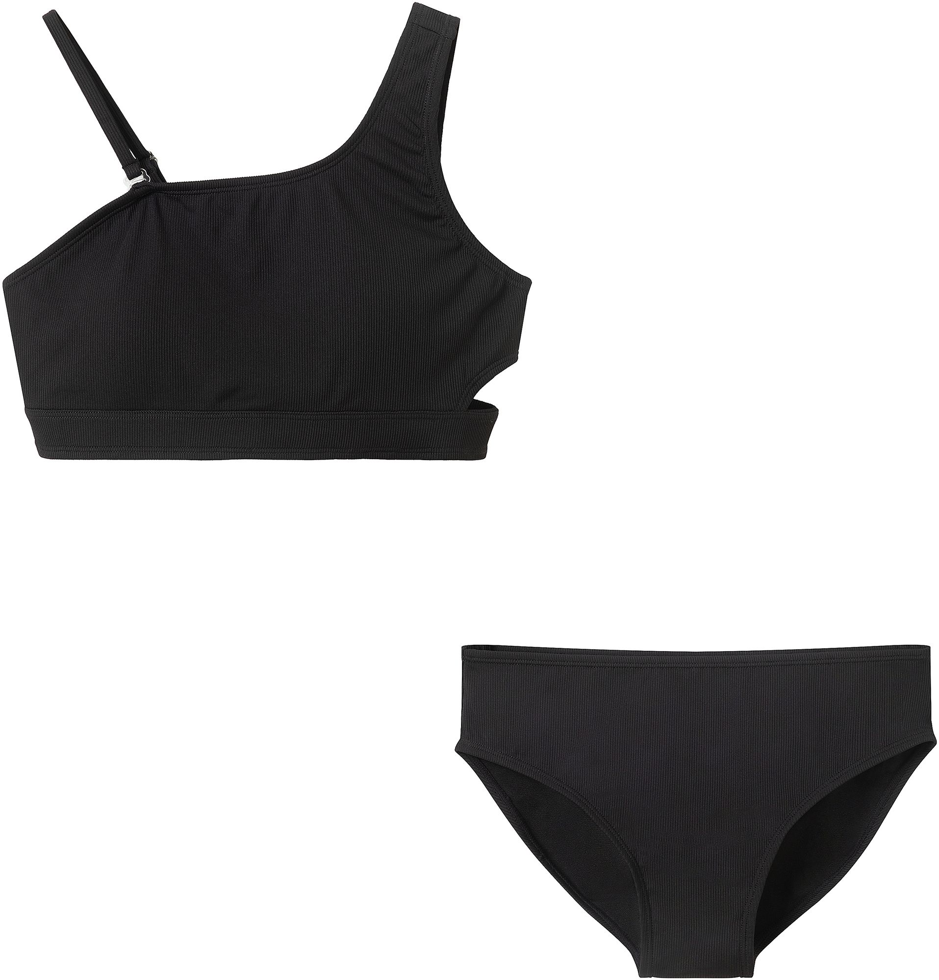 Andy &amp; Evan Girls' Asymmetrical Bikini Set