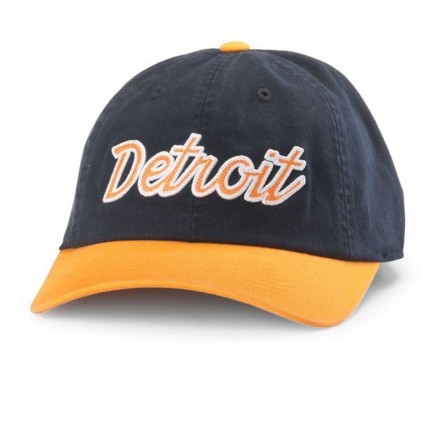 American Needle Adult Detroit Orange 2Tone Slouch Adjustable Hat
