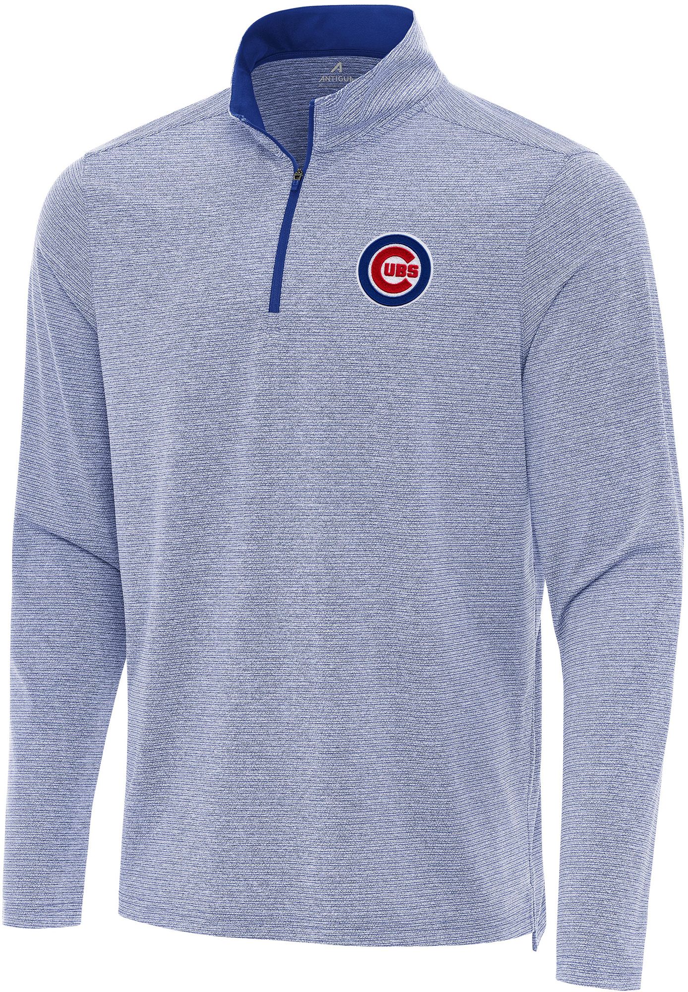 Antigua Men's Chicago Cubs Changeover 1/4 Zip Sweater