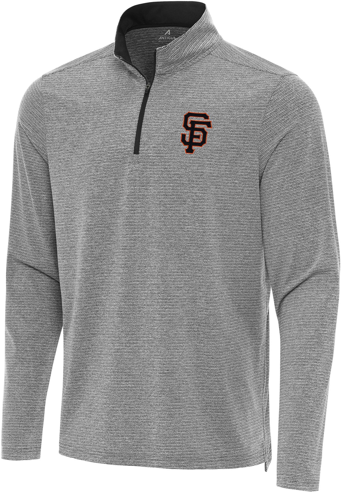 Antigua Men's San Francisco Giants Changeover 1/4 Zip Sweater