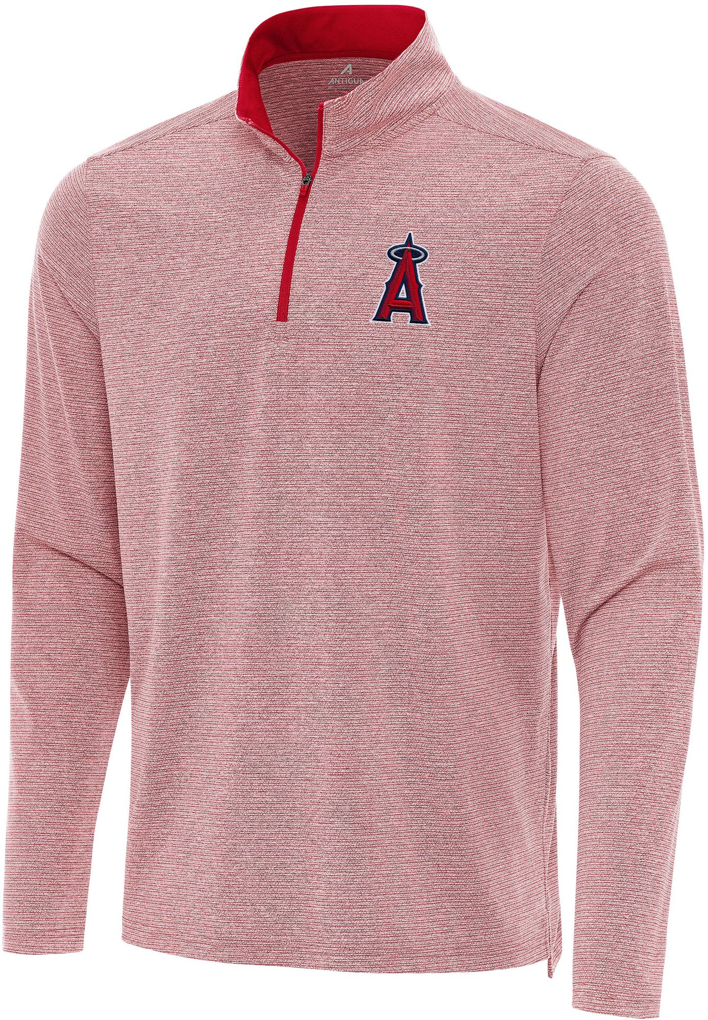 Antigua Men's Los Angeles Angels Changeover Red Quarter-Zip