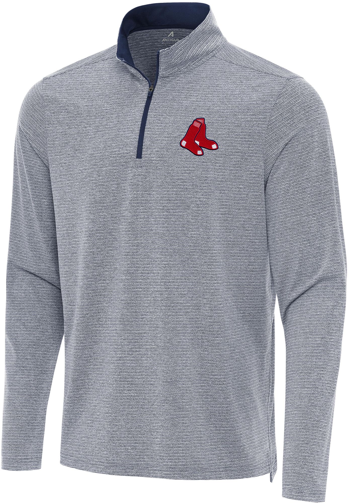 Antigua Men's Boston Red Sox Changeover Navy Quarter-Zip