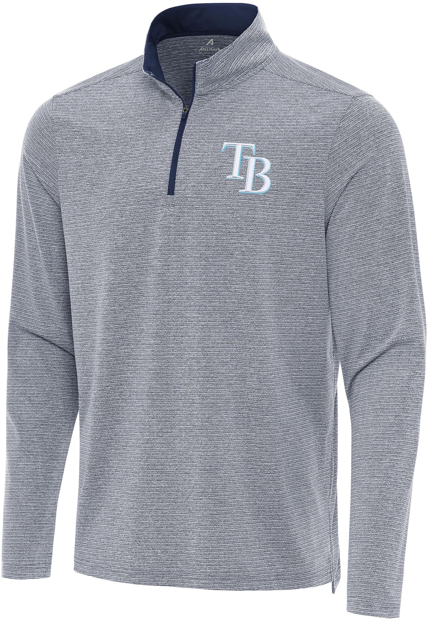 Antigua Men's Tampa Bay Rays Changeover 1/4 Zip Sweater