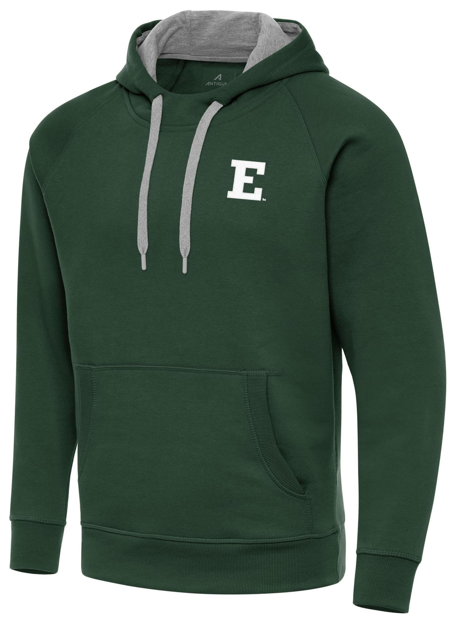 Antigua Men's Eastern Michigan Eagles Green Victory Hoodie