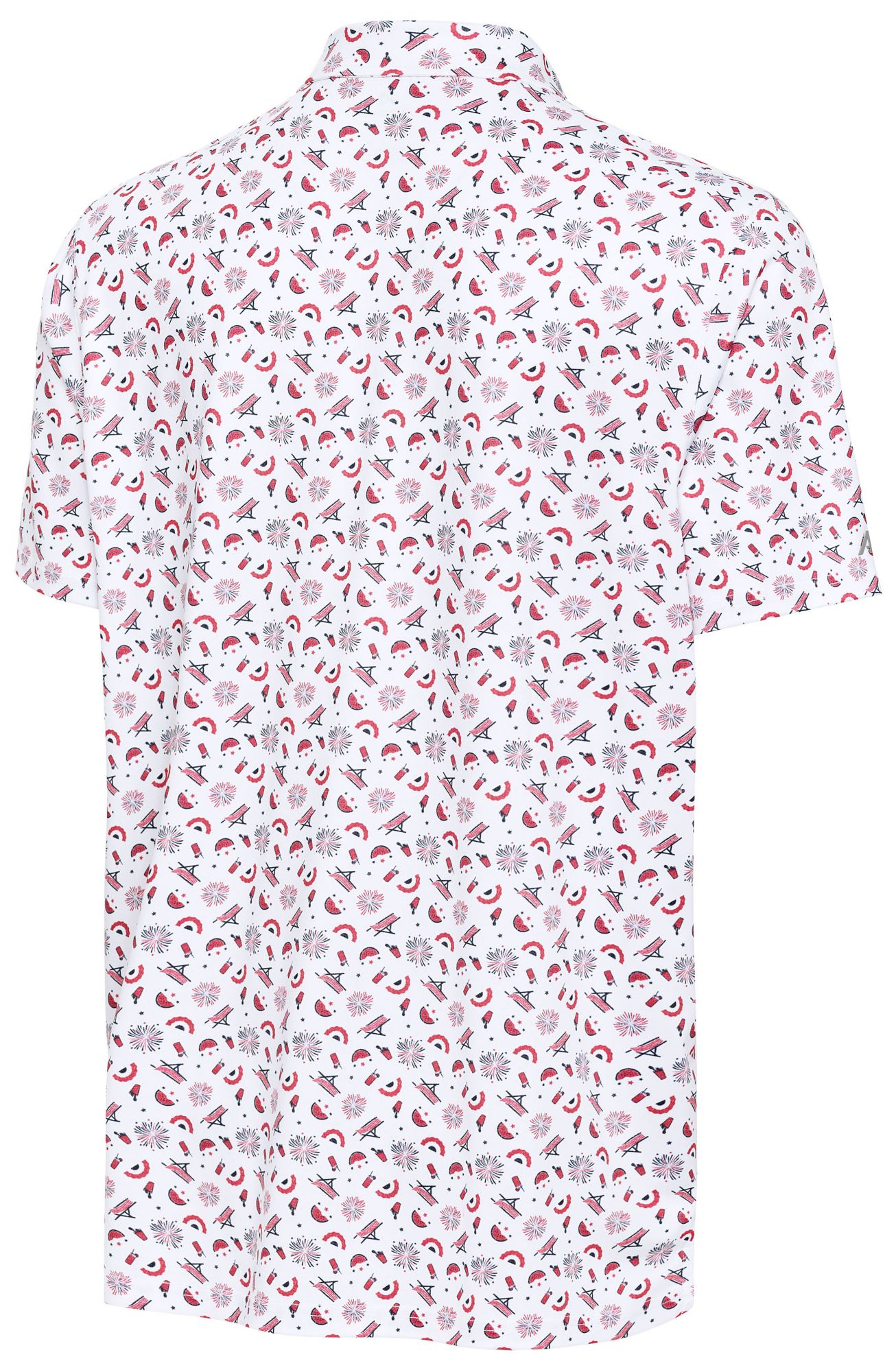 Antigua Men's Maryland Terrapins White Patriot Polo