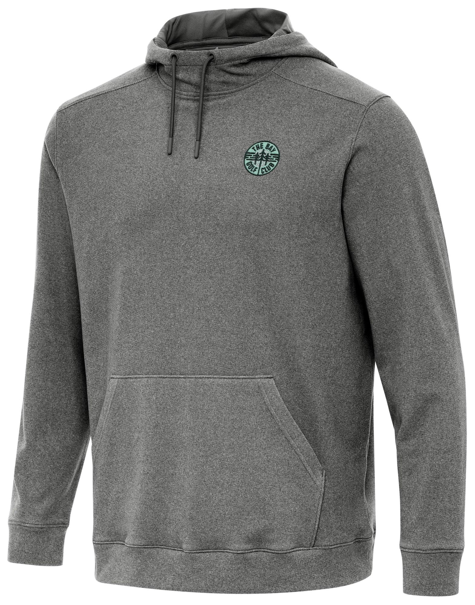 Antigua Men's TGL The Bay Golf Club Black Cloud Pullover Golf Hoodie