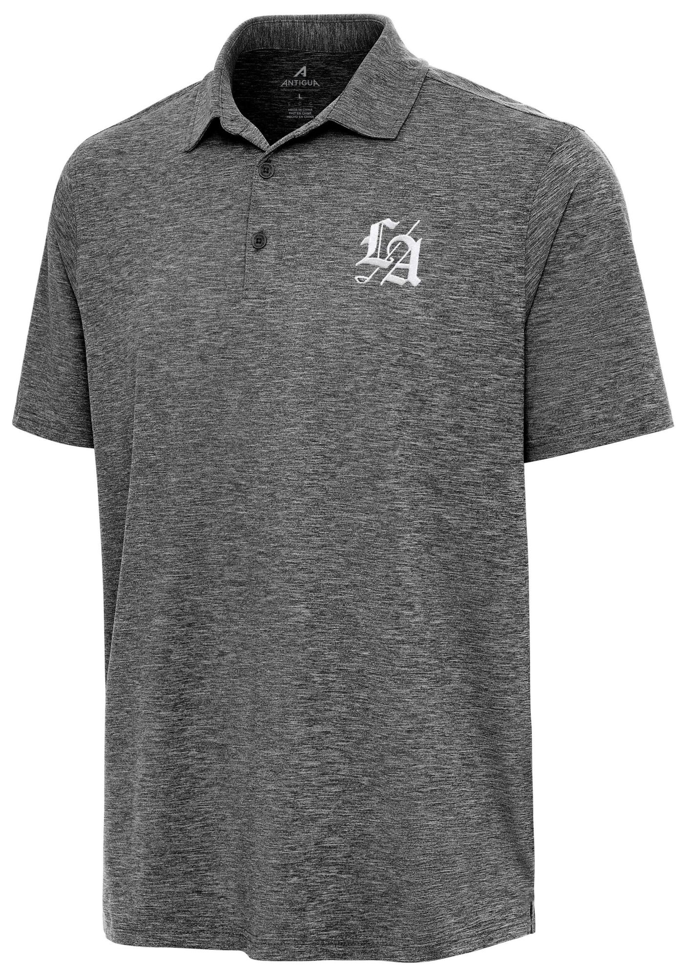 Antigua Men's TGL Los Angeles Golf Club Black Par 3 Polo