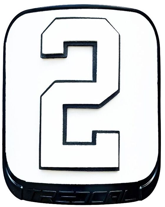 treDCAL Number 2 Football Thigh Plate (single plate)