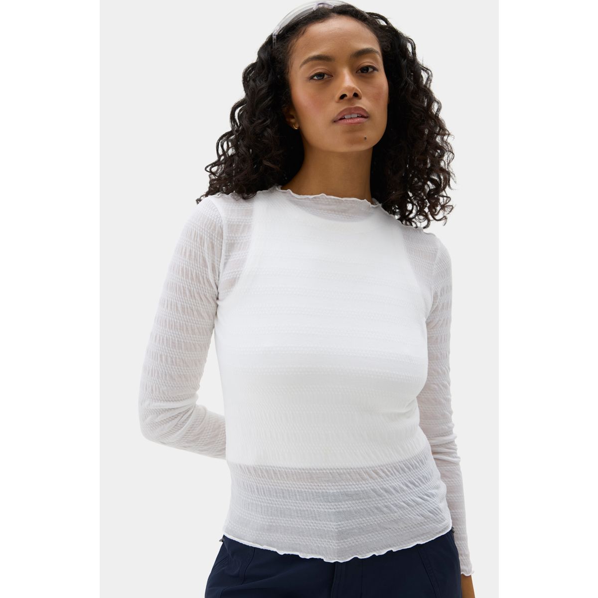 Halfdays Women's Ynes Long Sleeve Top