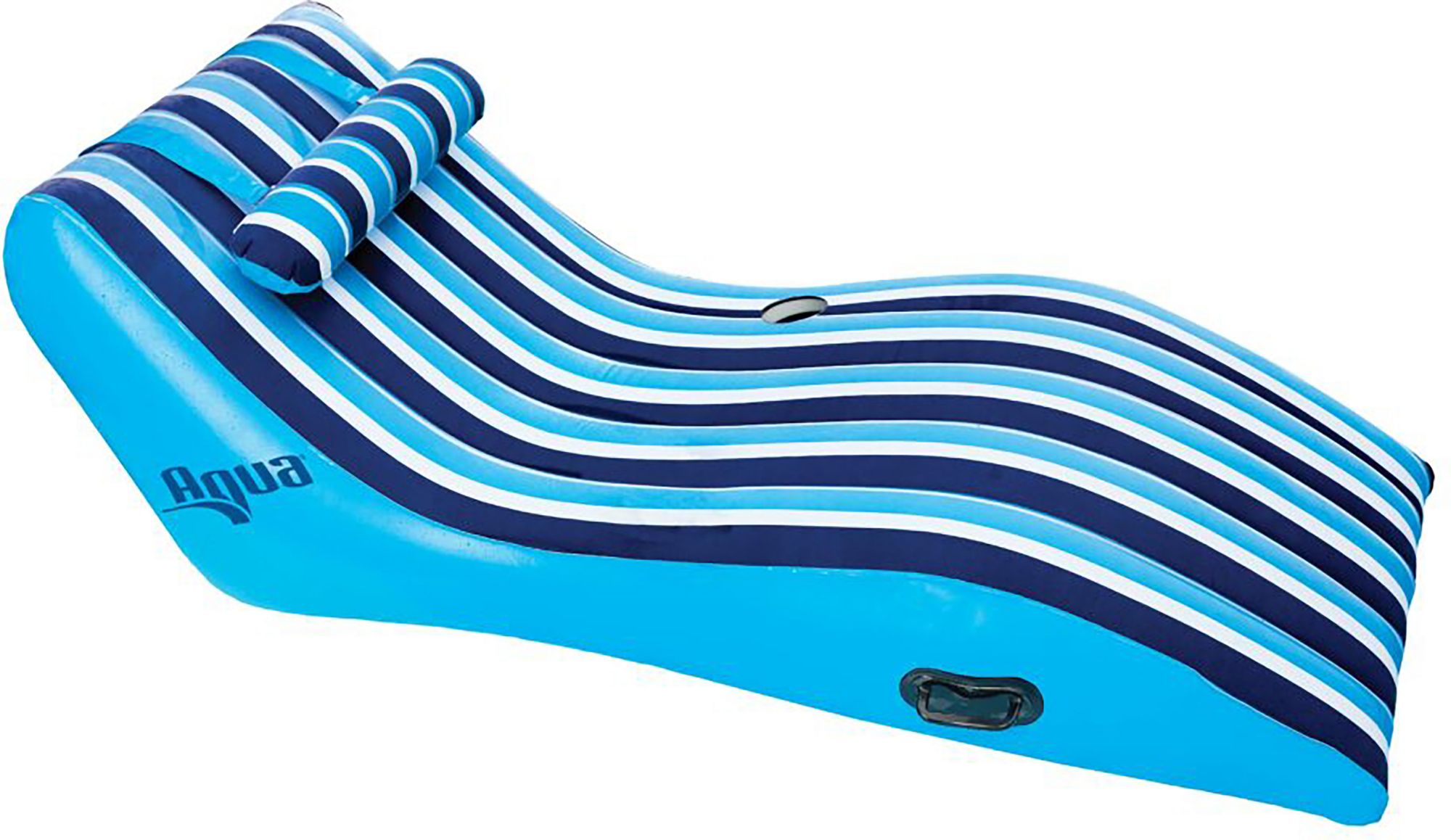 Aqua Leisure Ultra Cushioned Comfort Lounge Float Raft