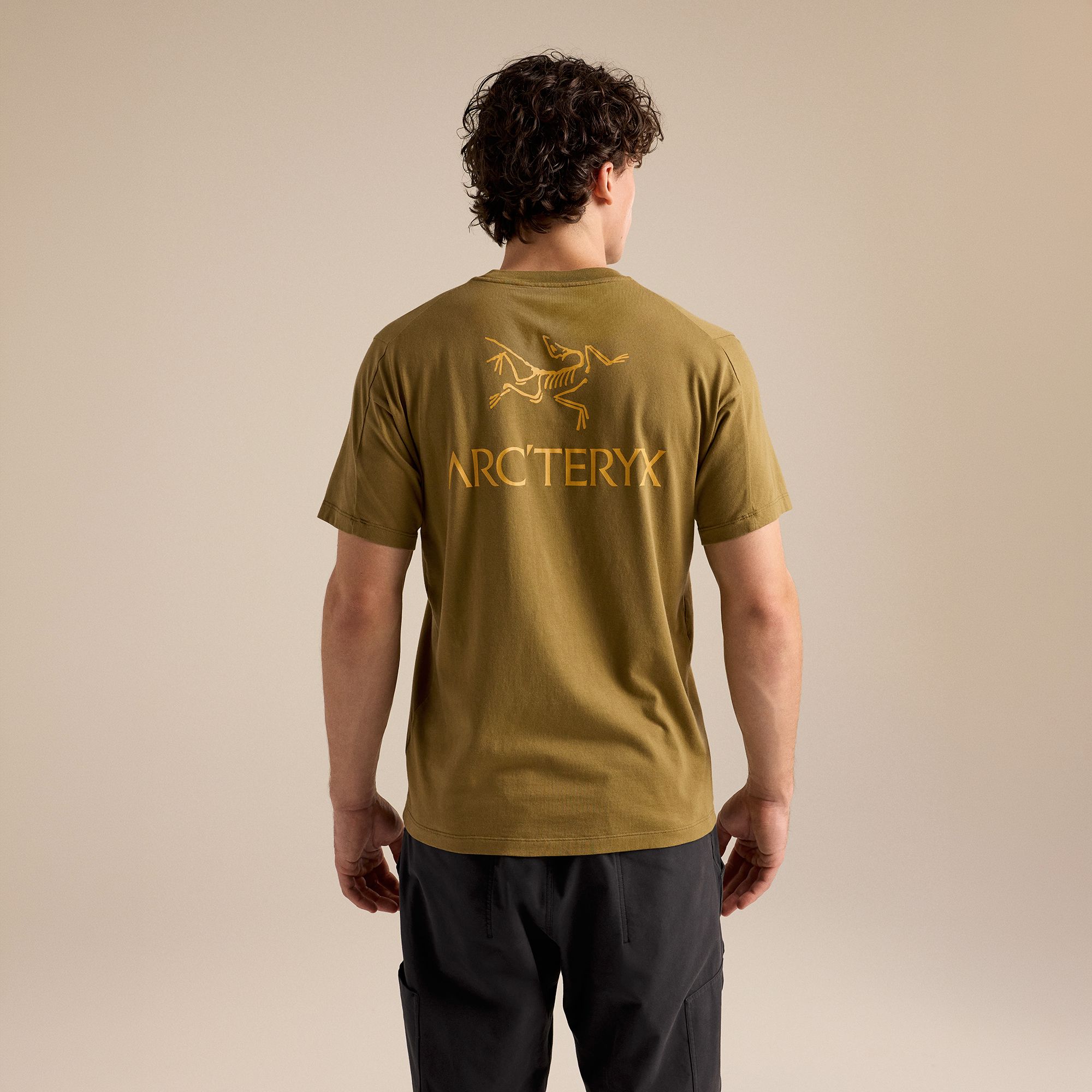 Arc'teryx Men's Kragg Sl Bird Word Short Sleeve Graphic T-Shirt