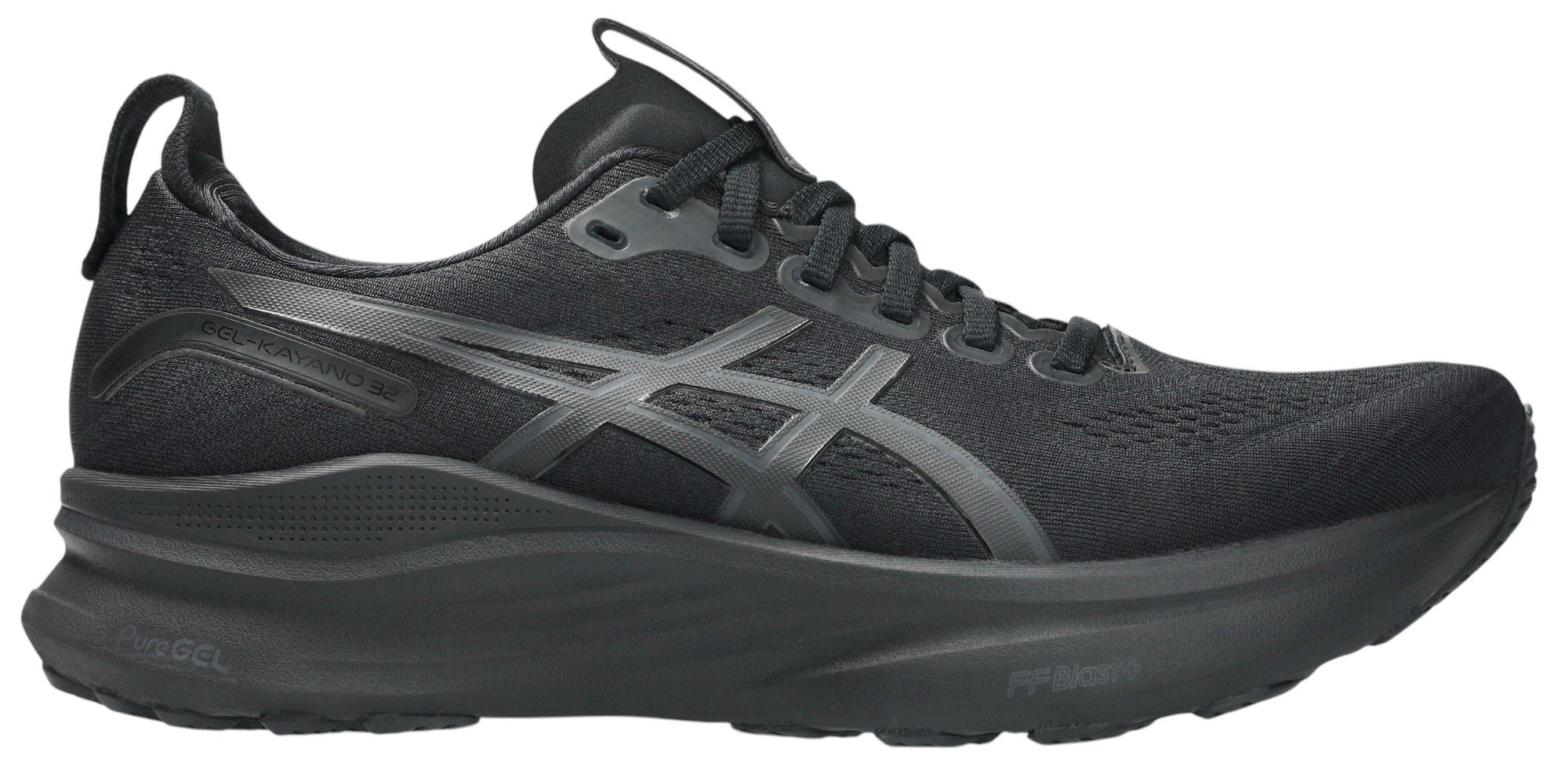 ASICS Men's GEL-KAYANO 32 Running Shoes - Black