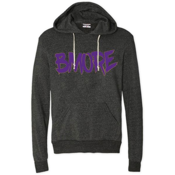 Where I'm From Men's Baltimore Black 'B-More' Pullover Hoodie