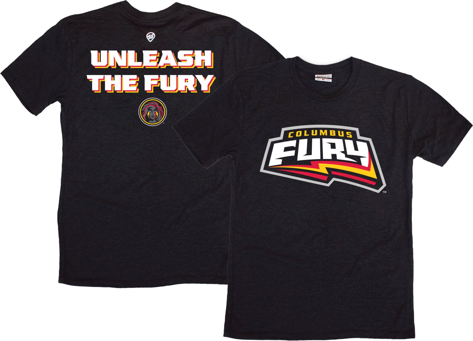 Where I'm From Men's Columbus Black 2 Hit T-Shirt