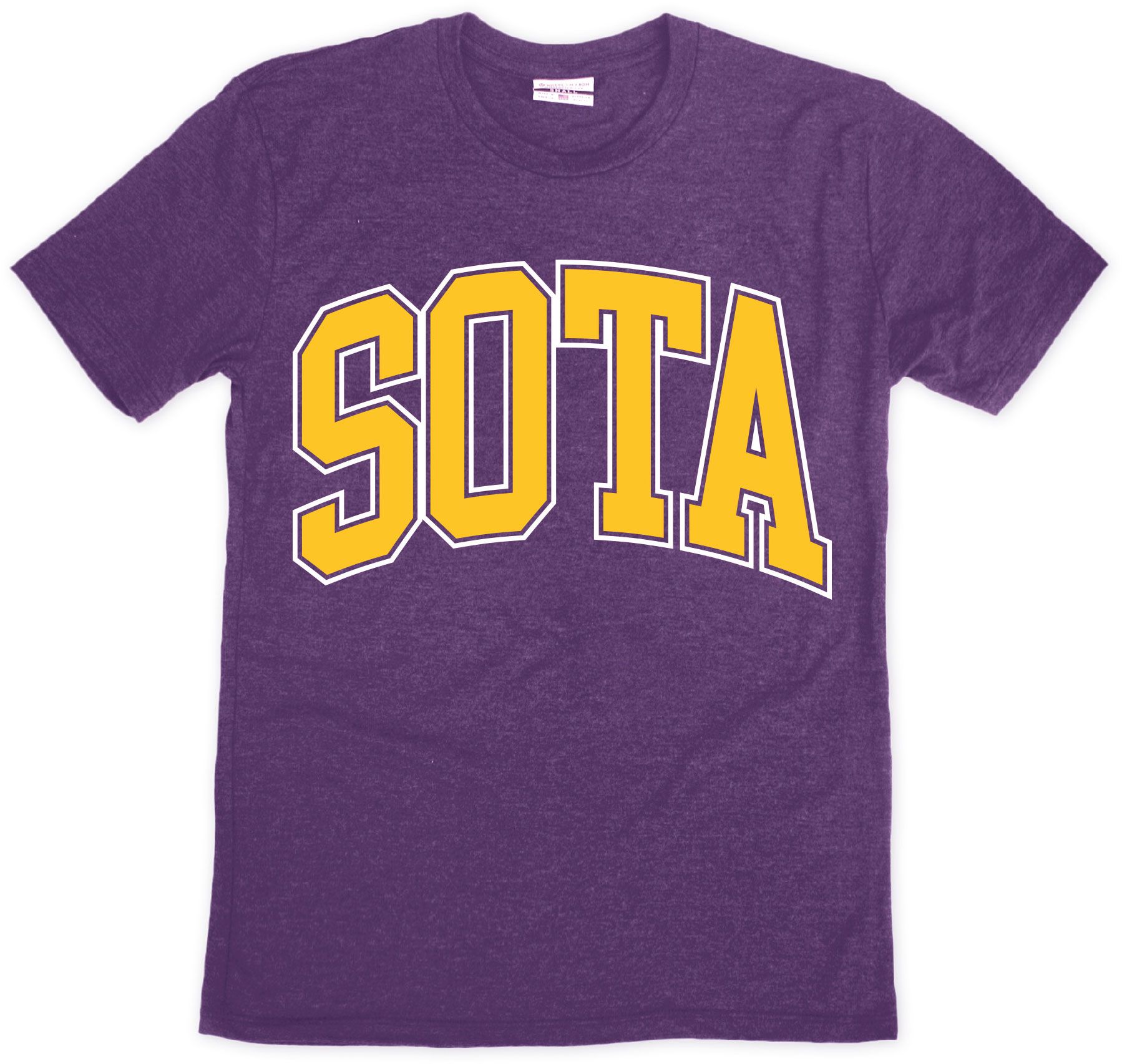 Where I'm From Men's Minnesota Purple 'Sota' Short Sleeve T-Shirt
